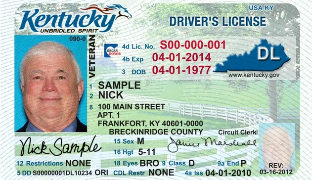 Magoffin County Driver's License Kentucky Driver's License